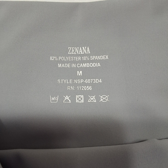 ZENANA Athletic Active Shorts Size M - Picture 4 of 4